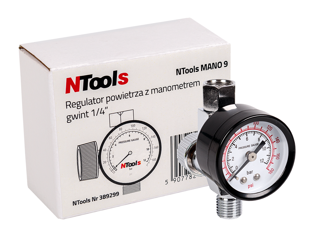 NTools - Air regulator with gauge NTools MANO 9