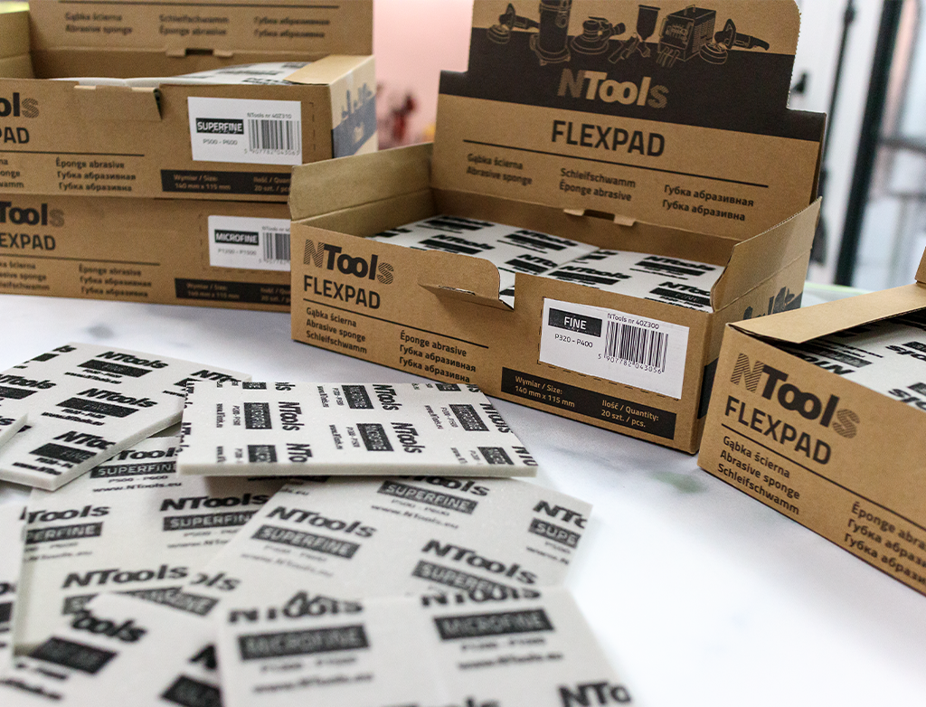 NTools - One-sided abrasive sponge FLEXPAD