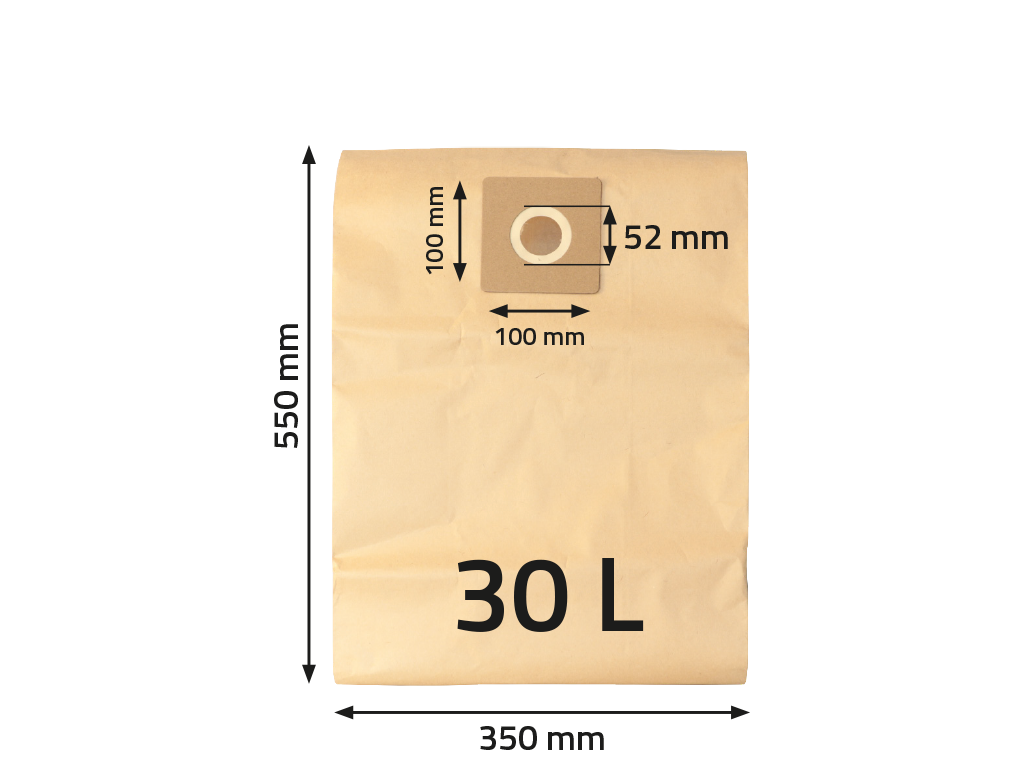 NTools - Paper filter bag VC 30Eco NTools WF 30