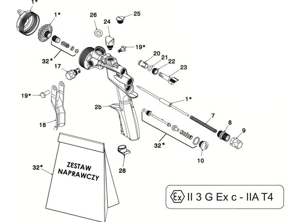 NTools - Set of gaskets for FX1 HPS PLUS NTools Ring Set